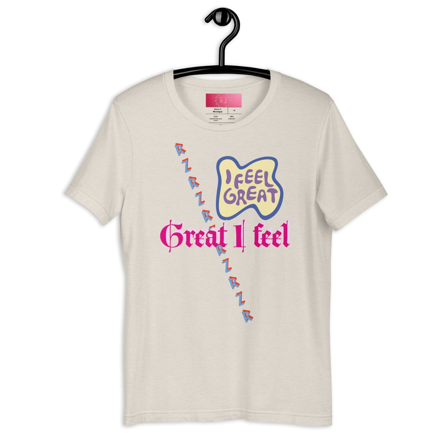 Camiseta de manga corta unisex RZ