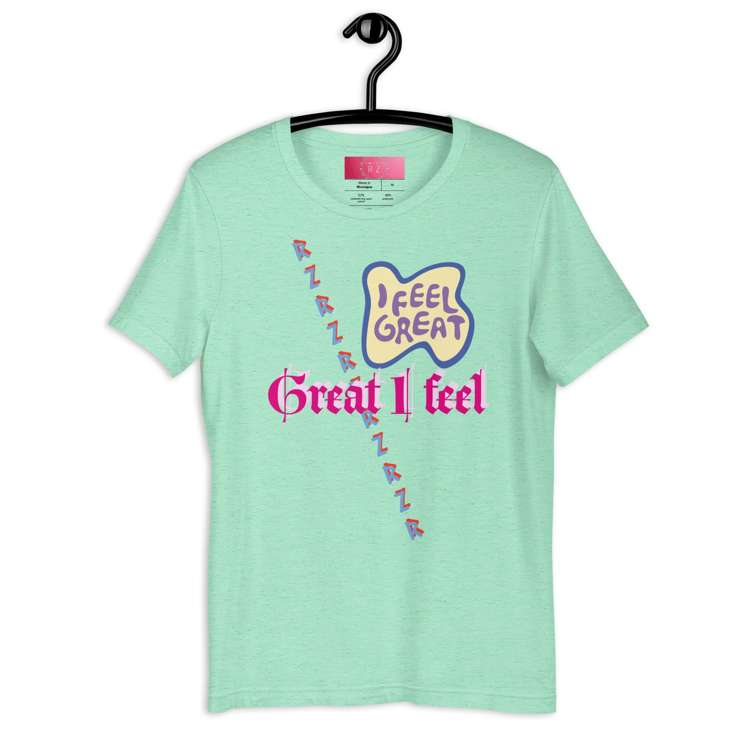 Camiseta de manga corta unisex RZ