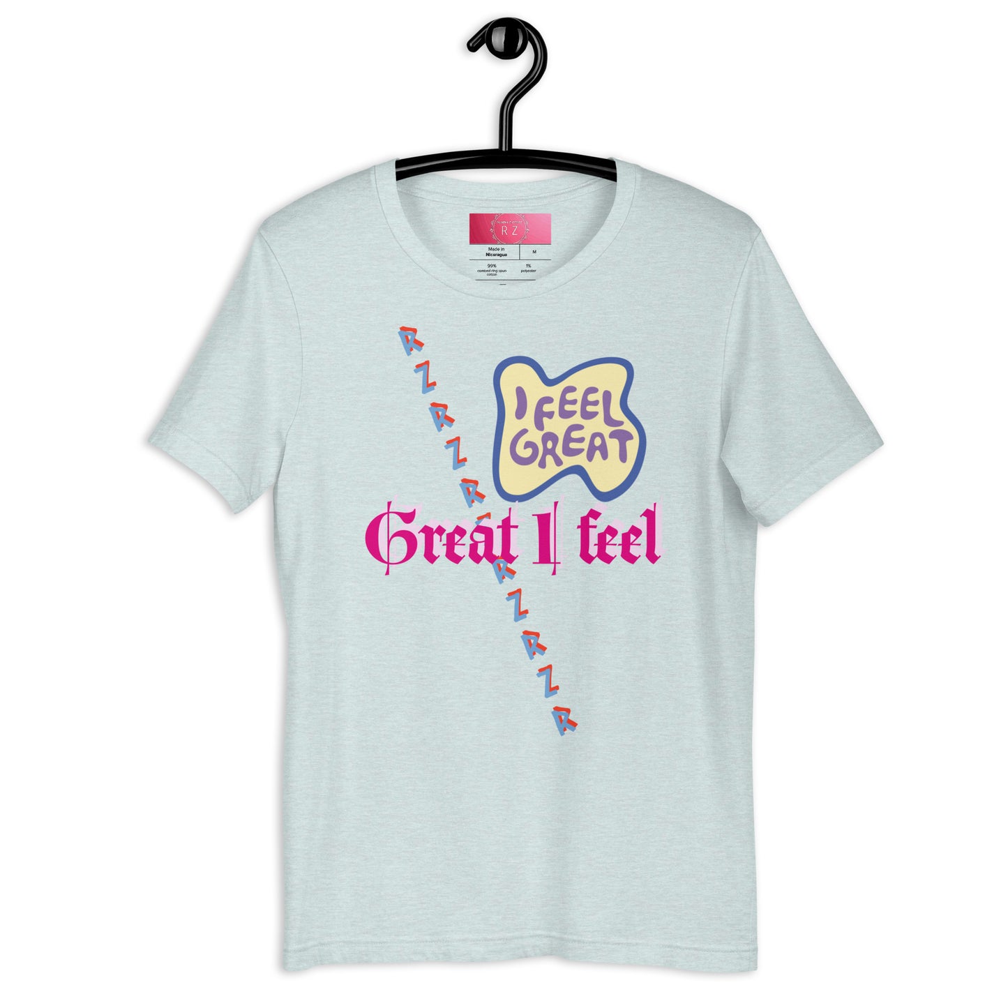Camiseta de manga corta unisex RZ