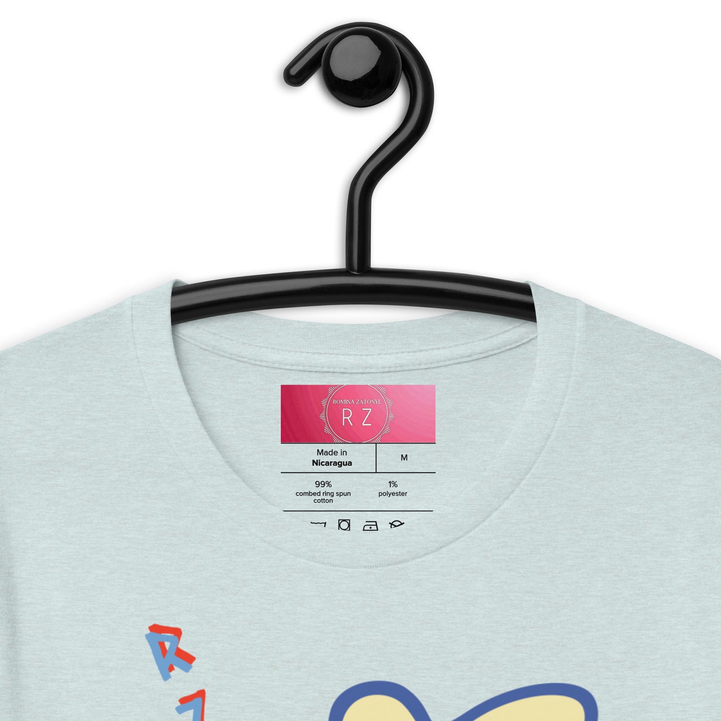 Camiseta de manga corta unisex RZ