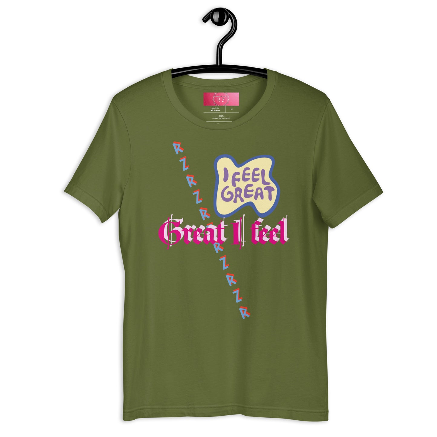 Camiseta de manga corta unisex RZ