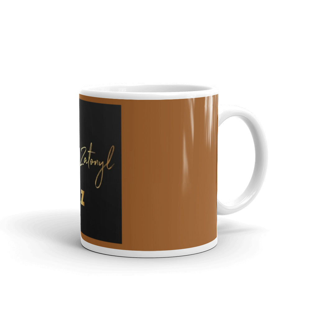 Taza blanca brillante RZ