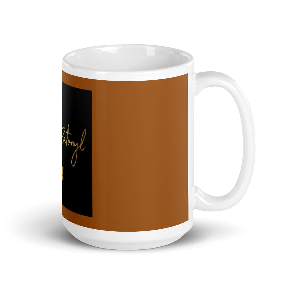 Taza blanca brillante RZ