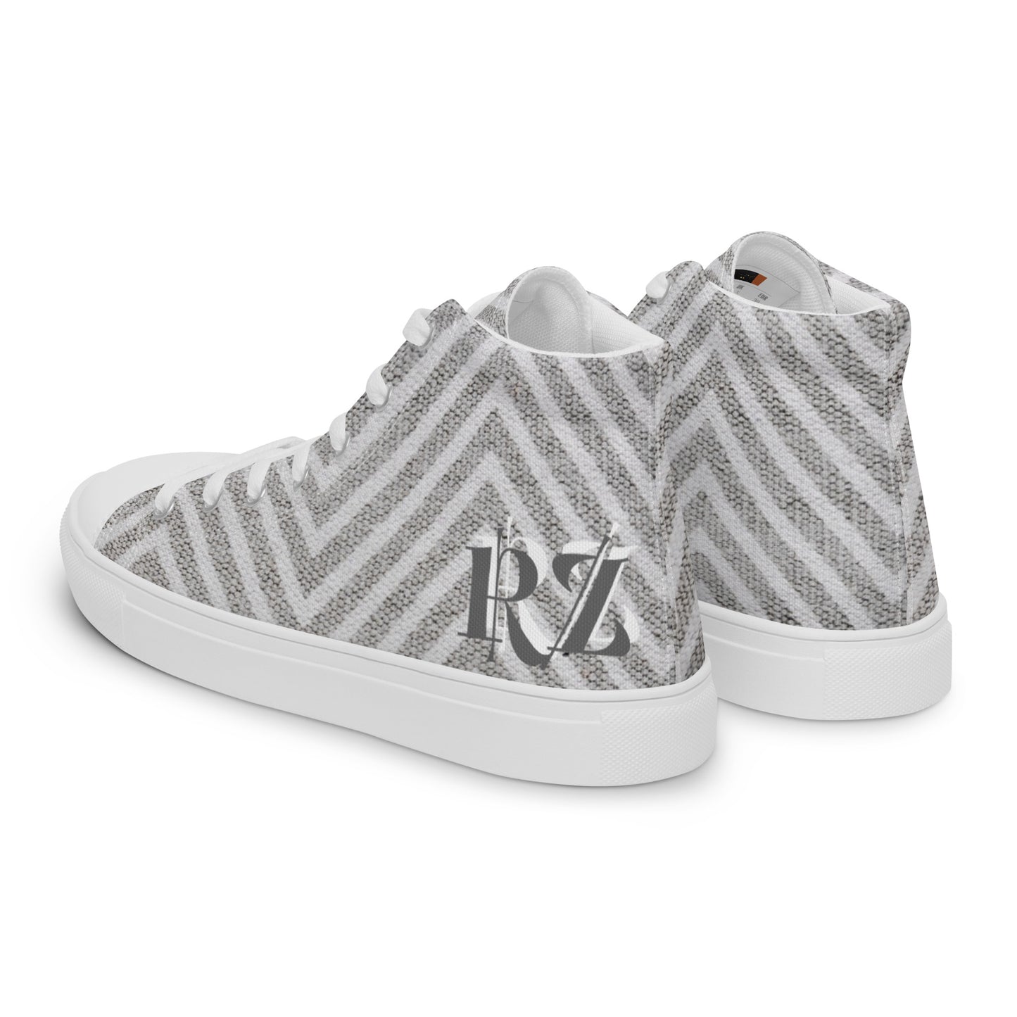 Zapatillas de lona de caña alta para mujer RZ