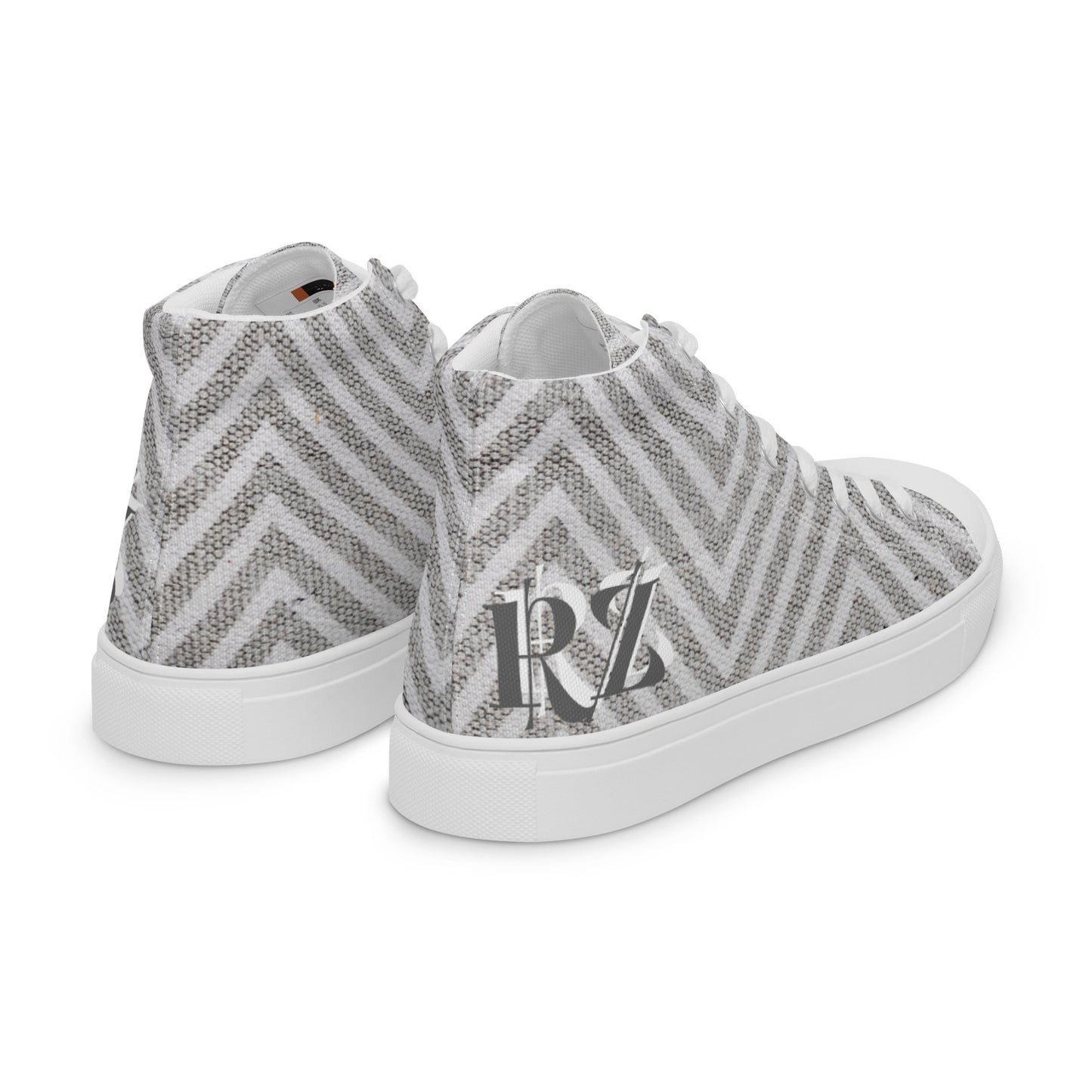 Zapatillas de lona de caña alta para mujer RZ