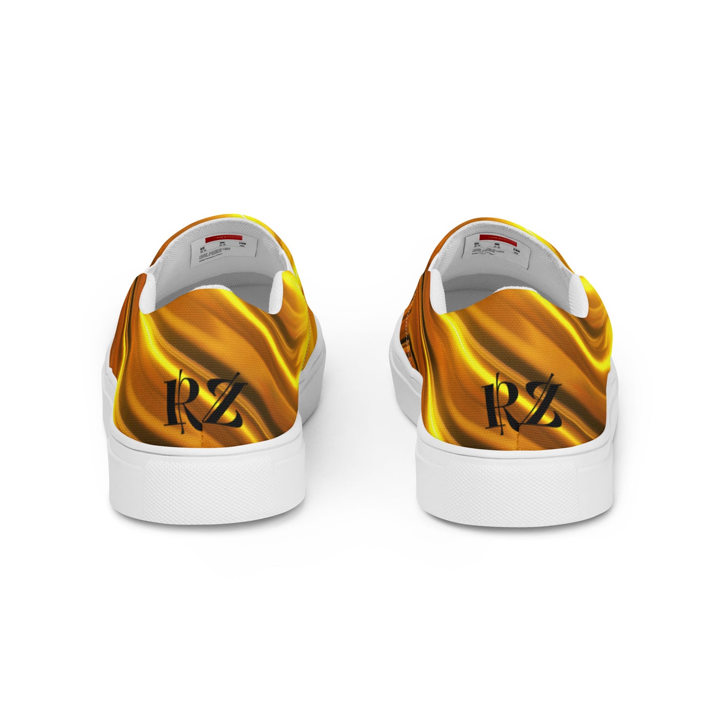 Zapatillas de lona sin cordones para mujer RZ