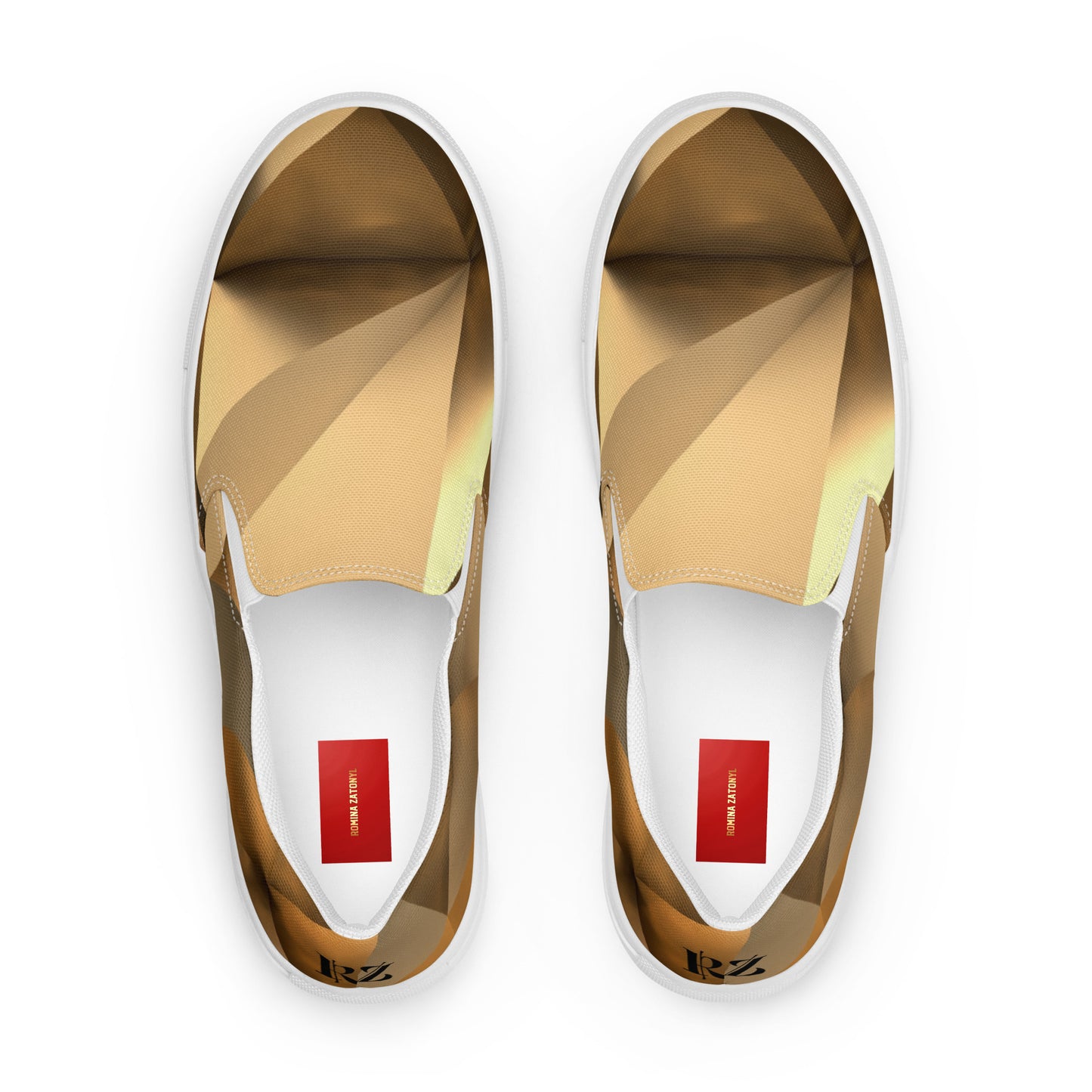 Zapatillas de lona sin cordones para mujer RZ