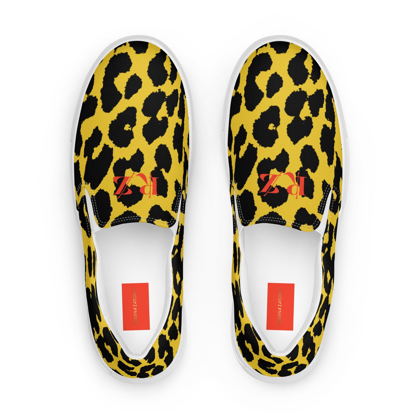 Zapatillas de lona sin cordones para mujer RZ