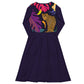 Vestido midi RZ Leopard