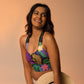 Sujetador deportivo ancho RZ Leopard