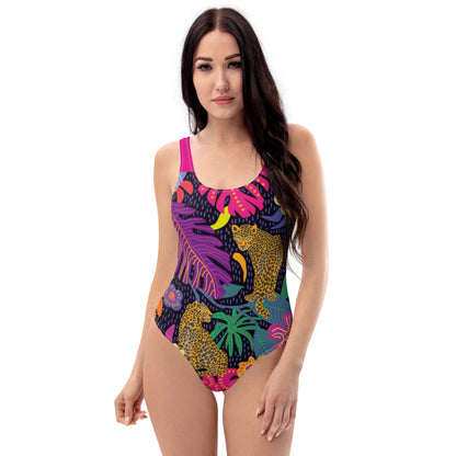 Bañador rosa/RZ Leopardo