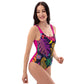 Bañador rosa/RZ Leopardo