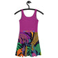 Vestido skater RZ Leopard