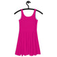 Vestido rosa skater RZ