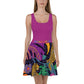 Vestido skater RZ Leopard