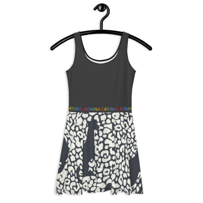Vestido skater RZ Leopard