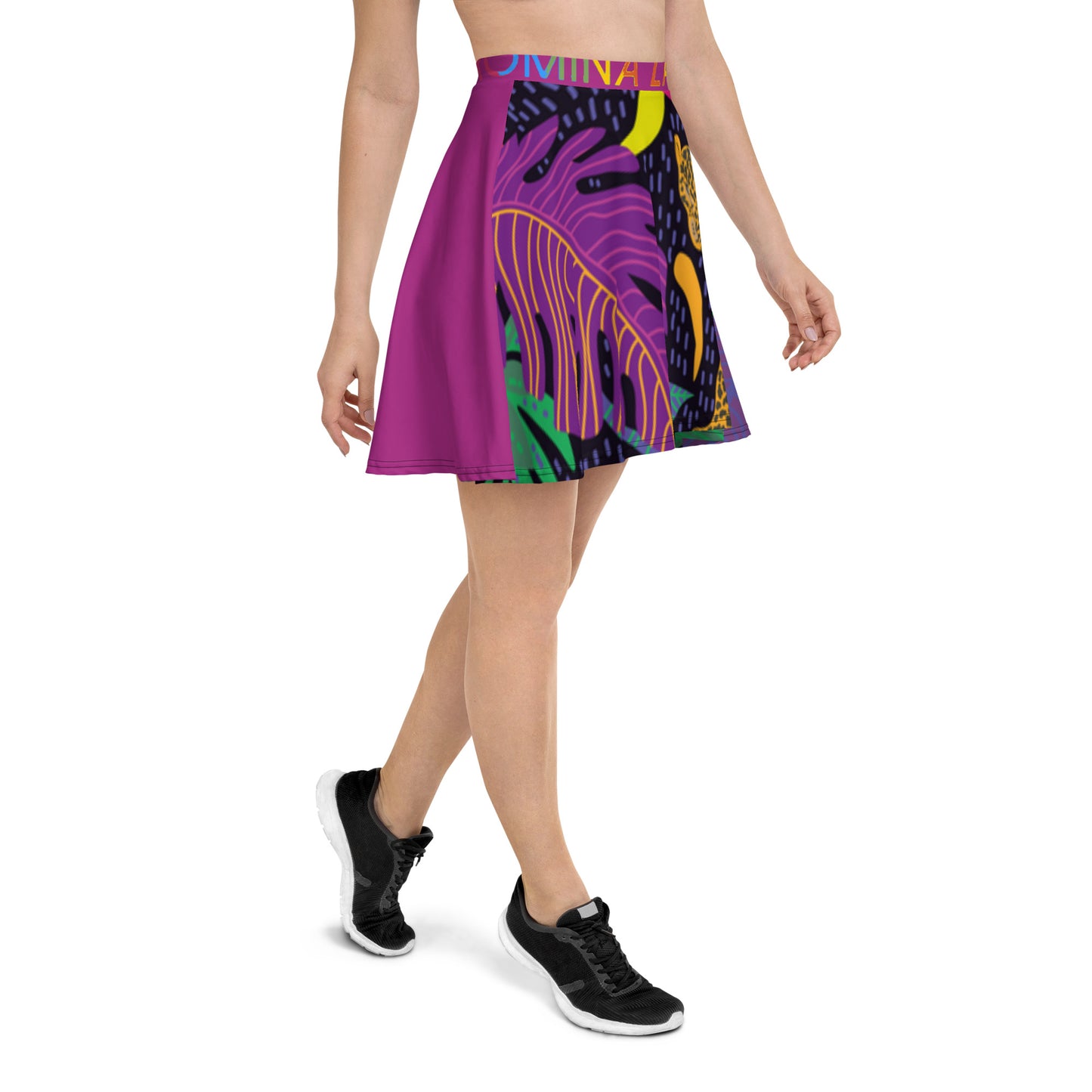 Falda skater RZ Leopard