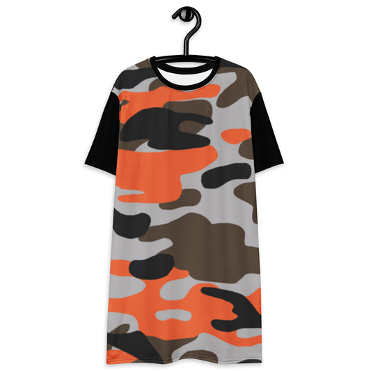 Vestido camiseta RZ camuflada