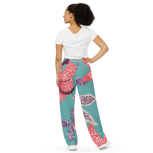 Pantalón ancho all over RZ unisex