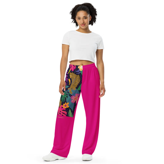 Pantalón ancho all over RZ