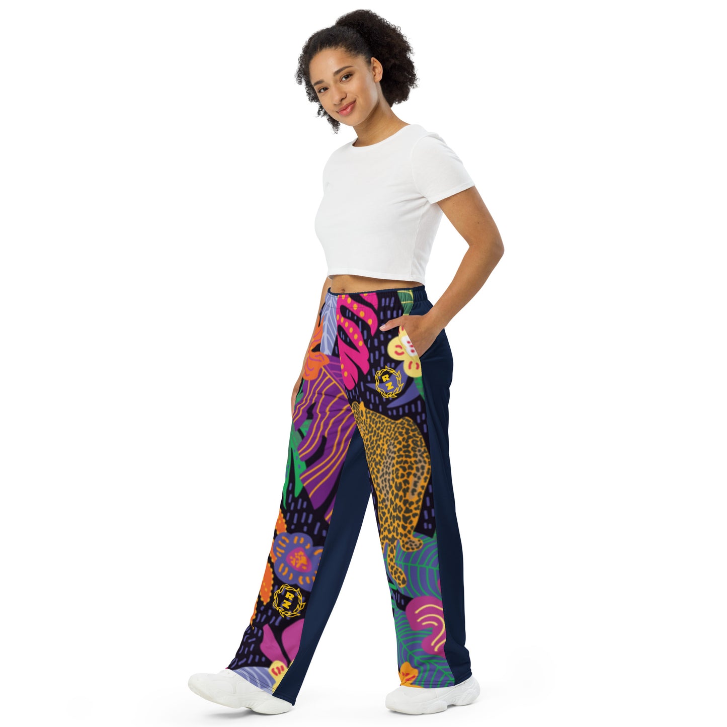 Pantalón ancho all over RZ