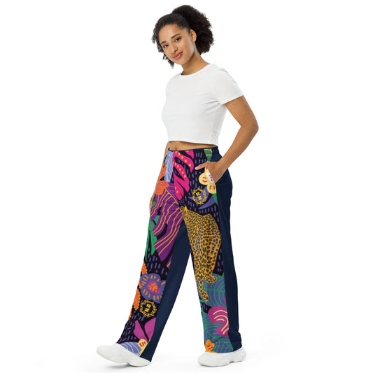 Pantalón ancho all over RZ