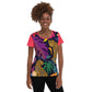 Camiseta deportiva RZ Leopard, mujer