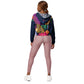 Cortavientos crop impermeable mujer RZ