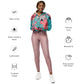Cortavientos crop impermeable para mujer RZ
