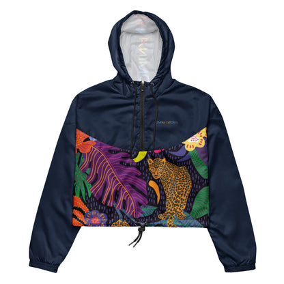 Cortavientos crop impermeable mujer RZ