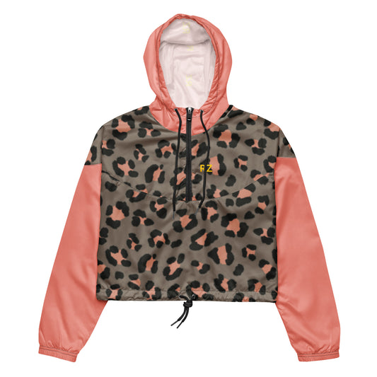 Cortavientos RZ impermeable, leopard mujer