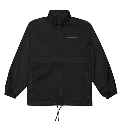 Cortavientos básico bordado RZ, unisex