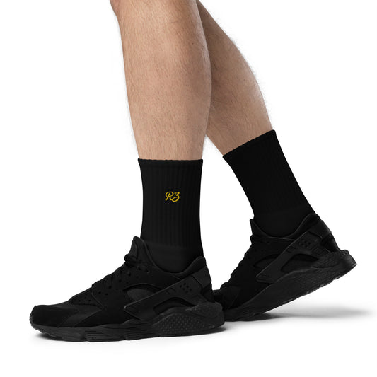 Calcetines RZ bordados, unisex