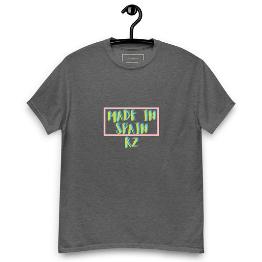 Camiseta doble estampado RZ, hombre