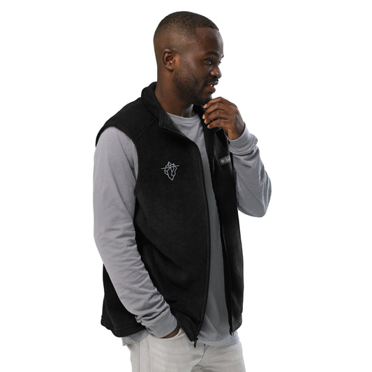 Chaqueta polar bordada Columbia, hombre