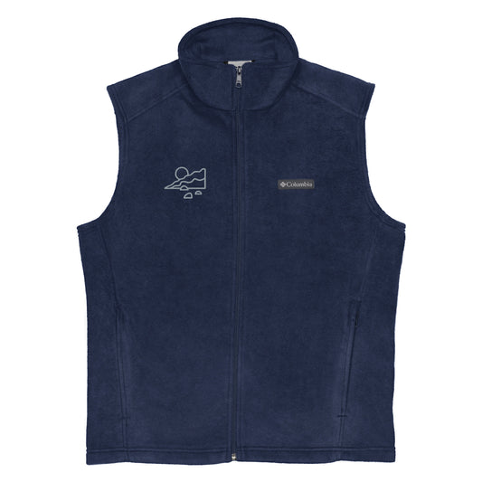 Chaleco polar bordado Columbia, hombre