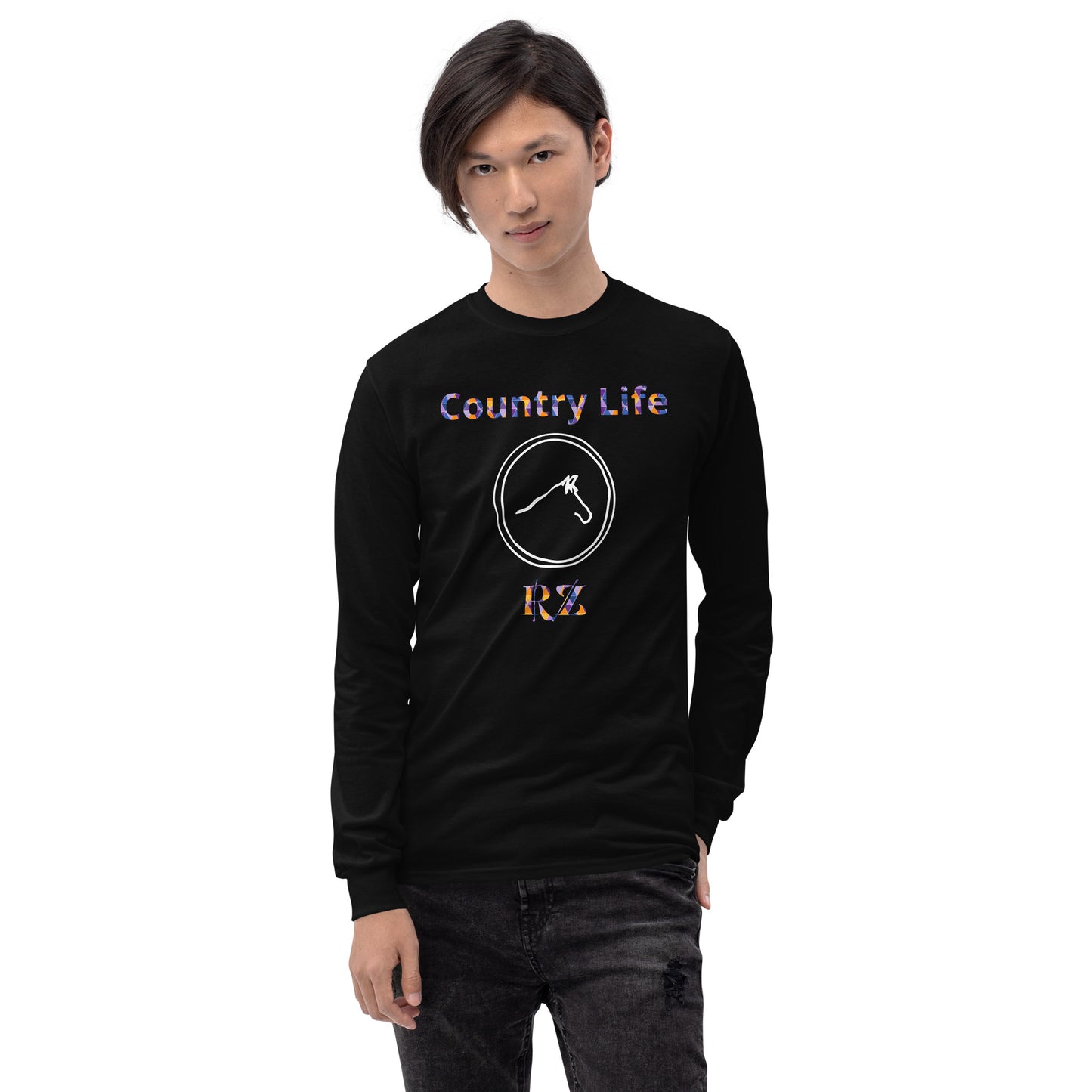 Camiseta Country Life RZ estampada, hombre