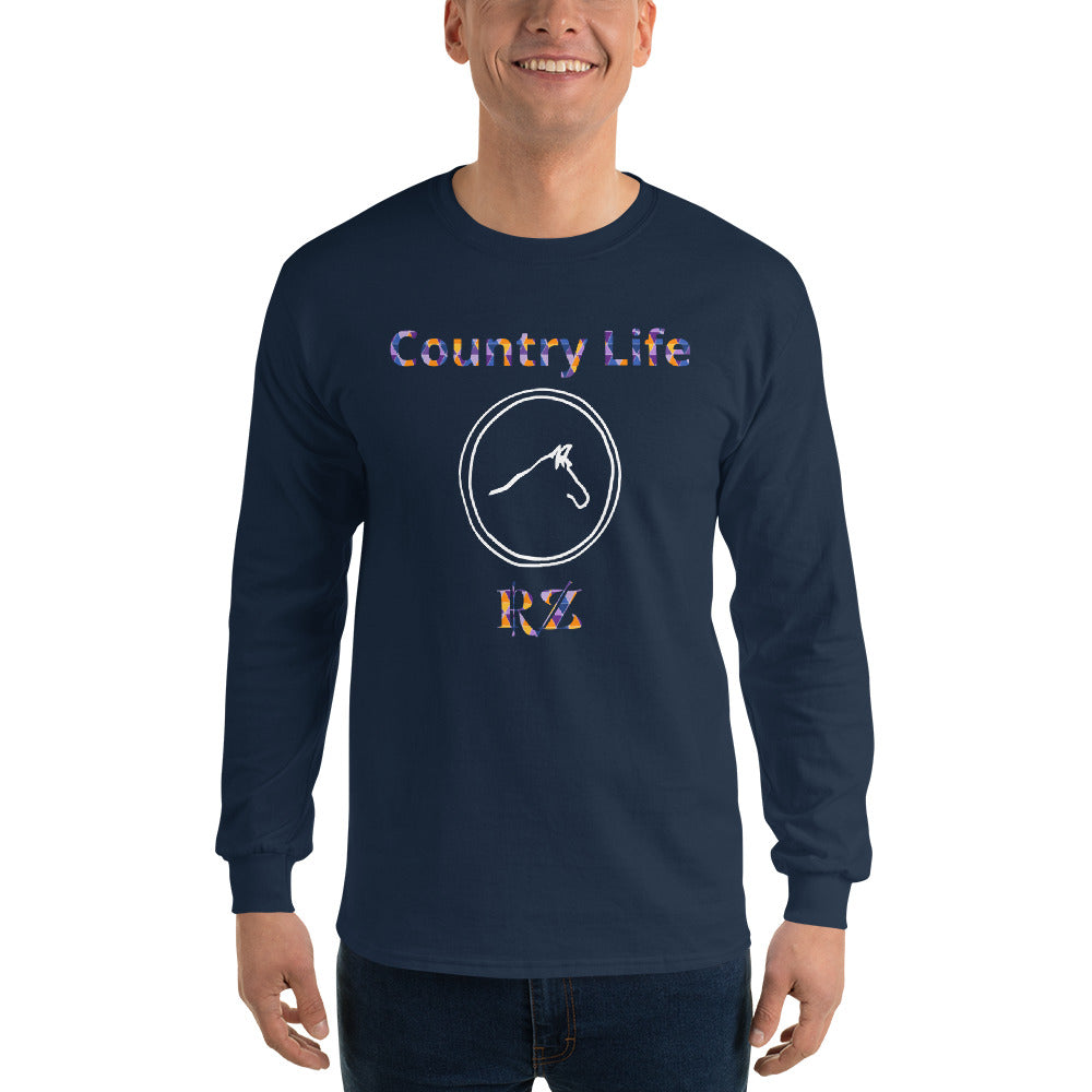 Camiseta Country Life RZ estampada, hombre