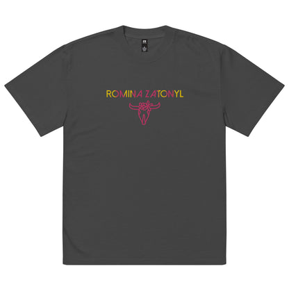 Camiseta bordada RZ, unisex