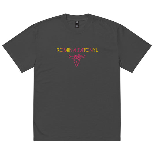 Camiseta bordada RZ, unisex