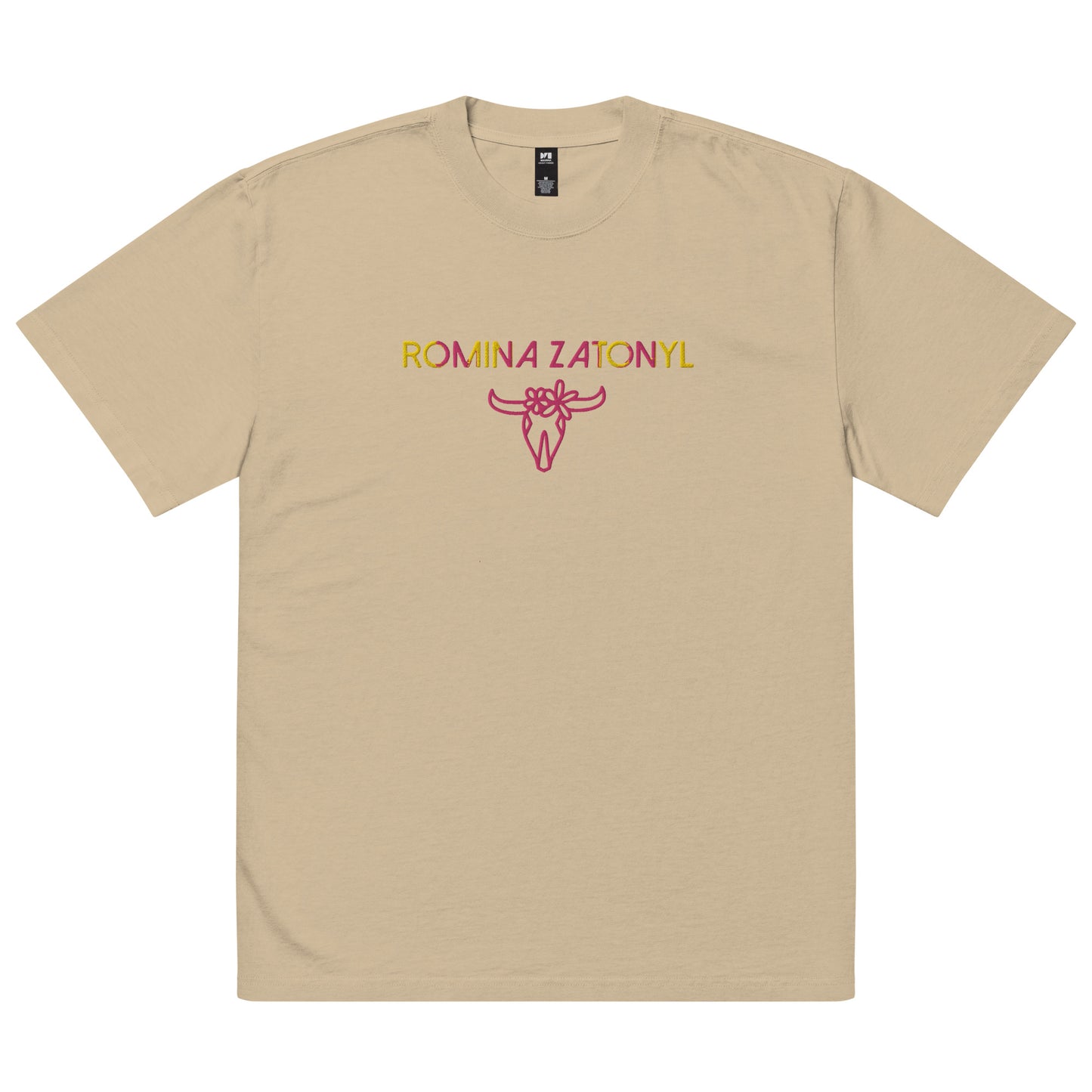 Camiseta bordada RZ, unisex