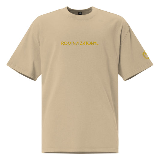 Camiseta bordada RZ, unisex