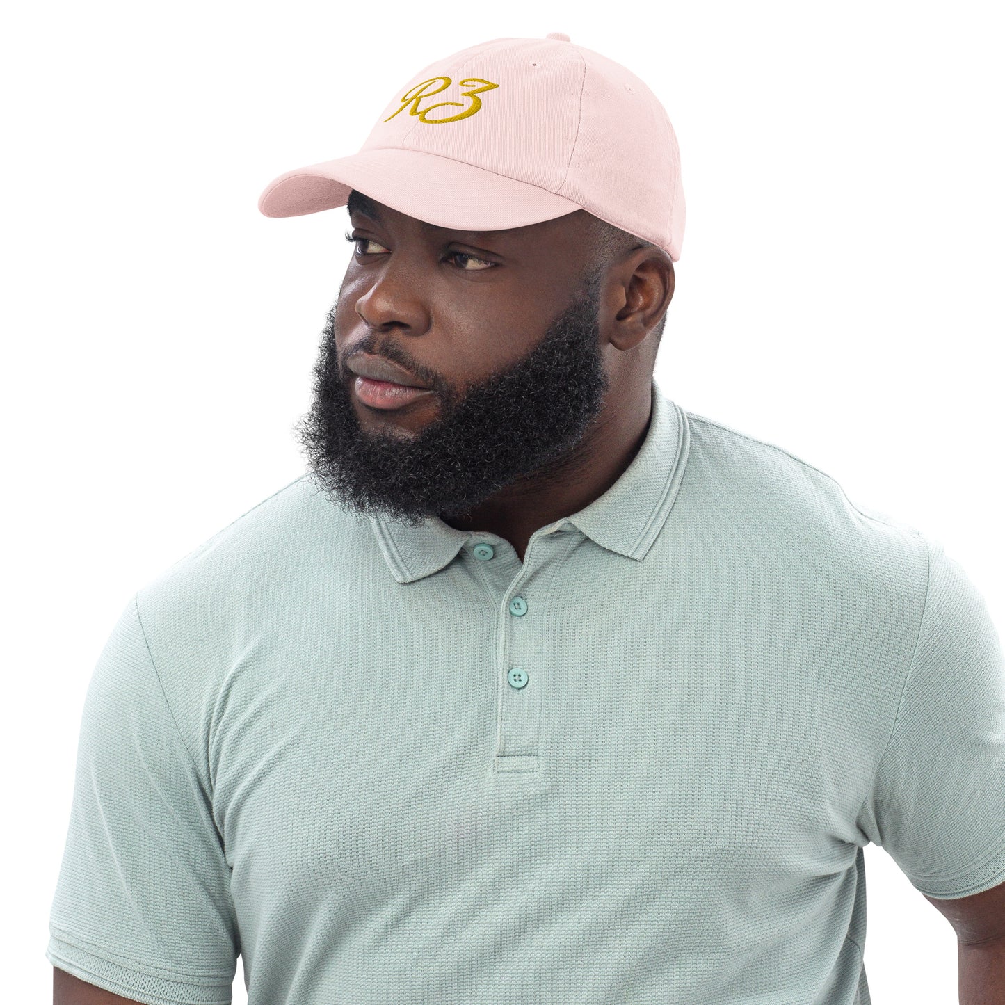 Gorra béisbol color pastel, logo RZ bordado, unisex