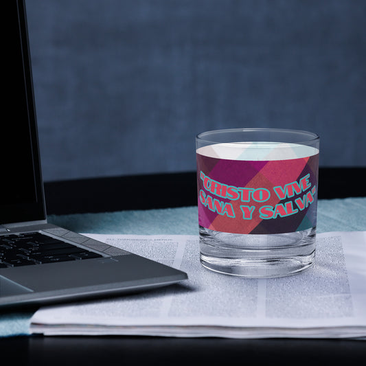Vaso de cristal del Ministerio de Liberación