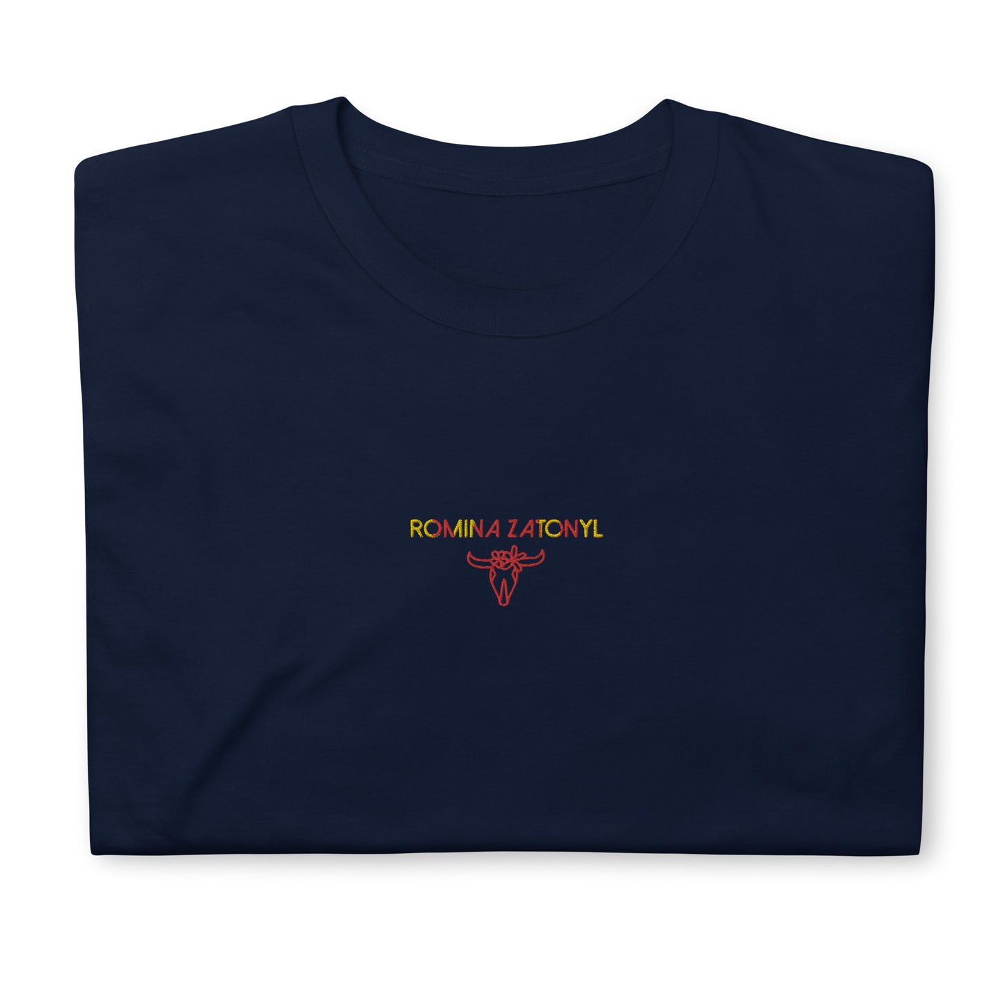 Camiseta bordada y estampada RZ unisex