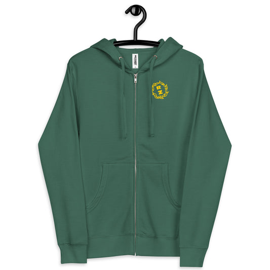 Sudadera RZ polar con capucha y cremallera unisex