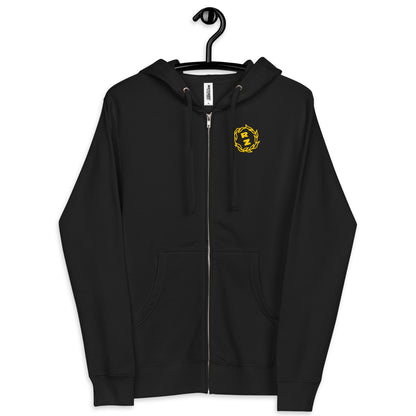 Sudadera RZ polar con capucha y cremallera unisex