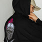 Sudadera bordada y estampada RZ SPAIN con capucha unisex