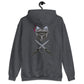 Sudadera bordada y estampada RZ SPAIN con capucha unisex