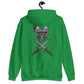 Sudadera bordada y estampada RZ SPAIN con capucha unisex